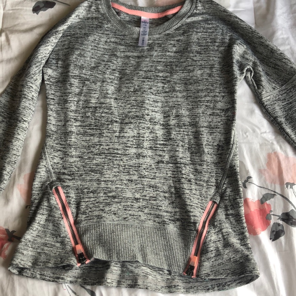 Gray sweater